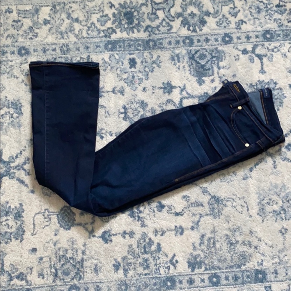 Dark Wash Flare/Boot Cut Jeans
